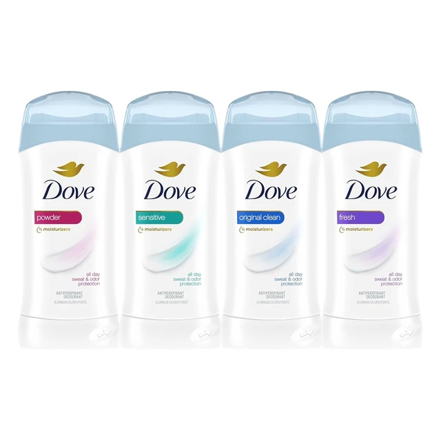 Alt view image 6 of 6 - Dove Antiperspirant Deodorant, Original Clean, 2.6 oz