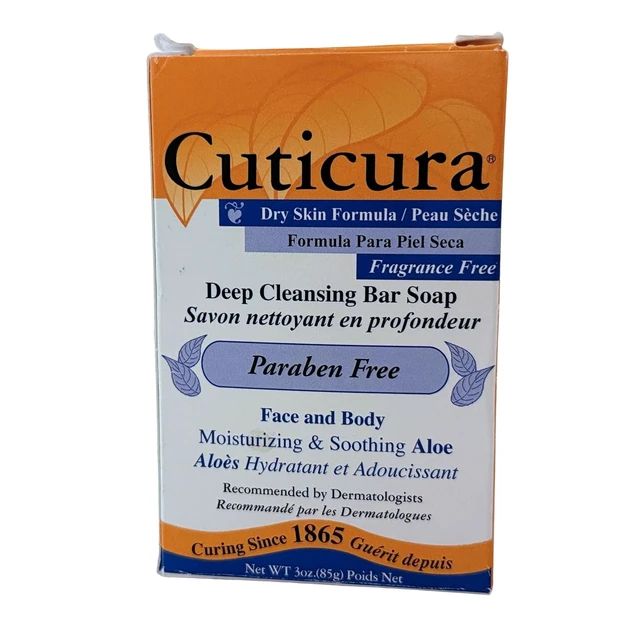 Alt view image 4 of 6 - Cuticura Official Deep Cleansing Face and Body Soap - 3 oz (Pack of 1)