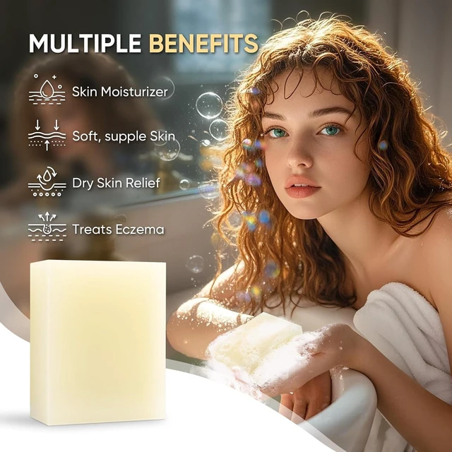 Alt view image 5 of 7 - Beef Tallow Soap Bar - Natural and Organic Grass Fed Tallow Soap Unscented