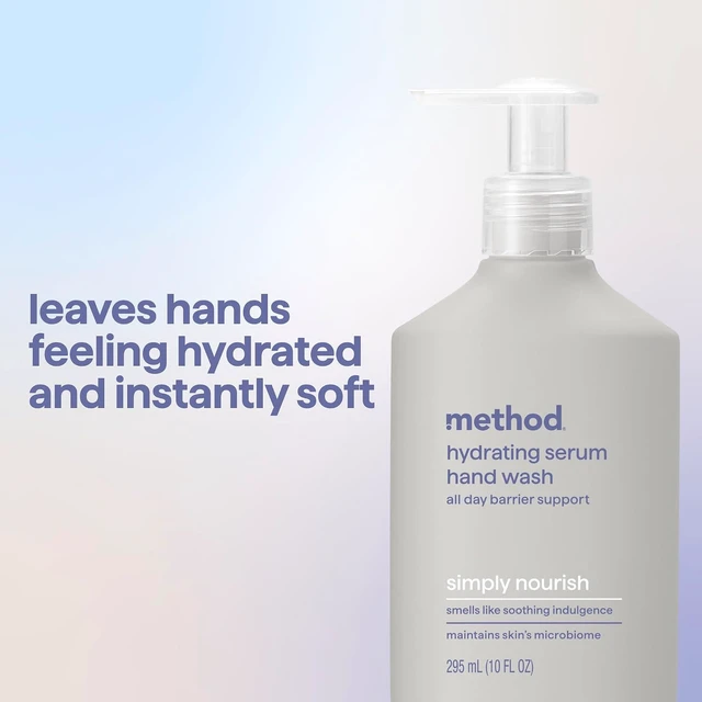 Alt view image 5 of 7 - method Hydrating Serum Hand Wash, Simply Nourish, 10 fl oz