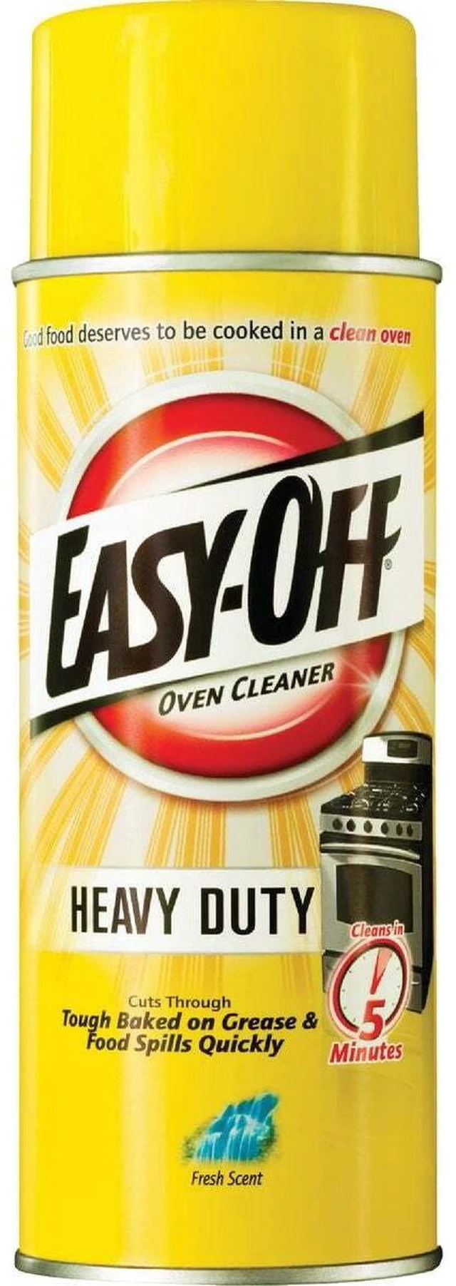 Main image of Easy-Off Heavy Duty Oven Cleaner Foam, Removes Grease & Burned-On Food, For Ovens, Grill Grates & More 14.5oz