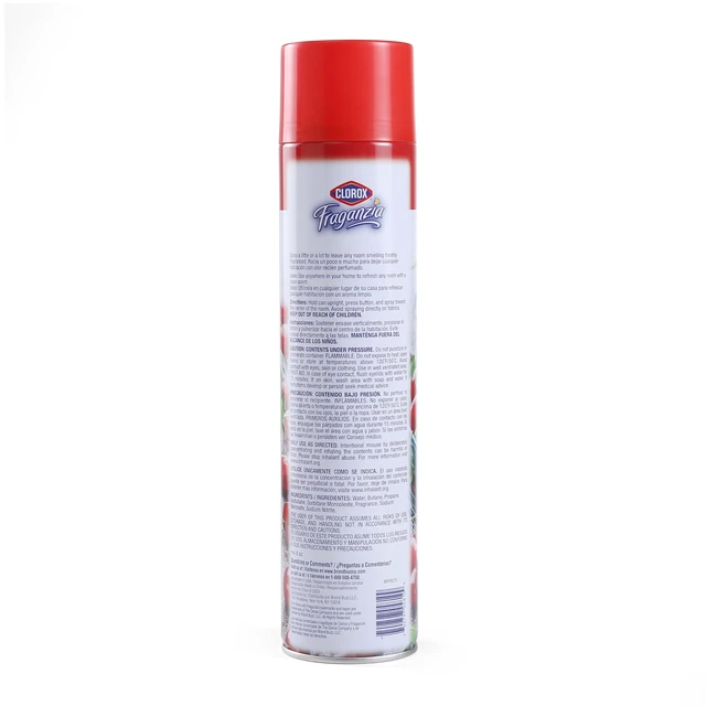 Alt view image 2 of 5 - Clorox Fraganzia Air Freshener Spray, Cherry Burst, 20 oz