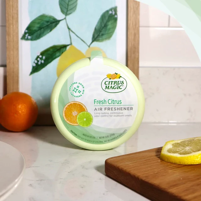 Alt view image 4 of 6 - Citrus Magic Solid Air Fresheners, Fresh Citrus, 8 Ounce