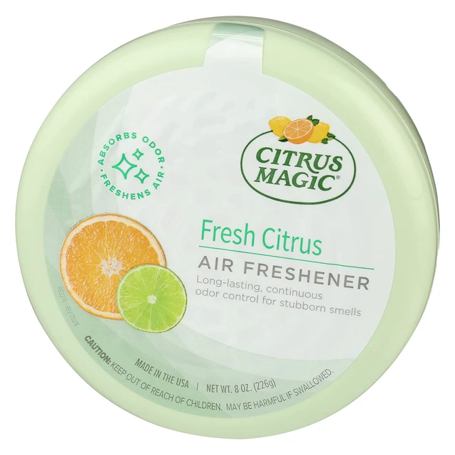 Alt view image 6 of 6 - Citrus Magic Solid Air Fresheners, Fresh Citrus, 8 Ounce