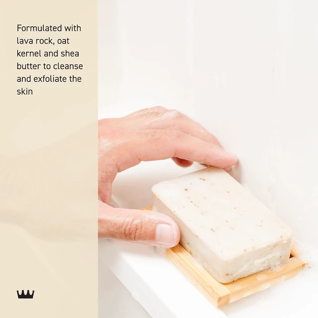 Alt view image 3 of 7 - Cremo Exfoliating Body Bar Soap for Men, Italian Bergamot Scent, 5 Oz