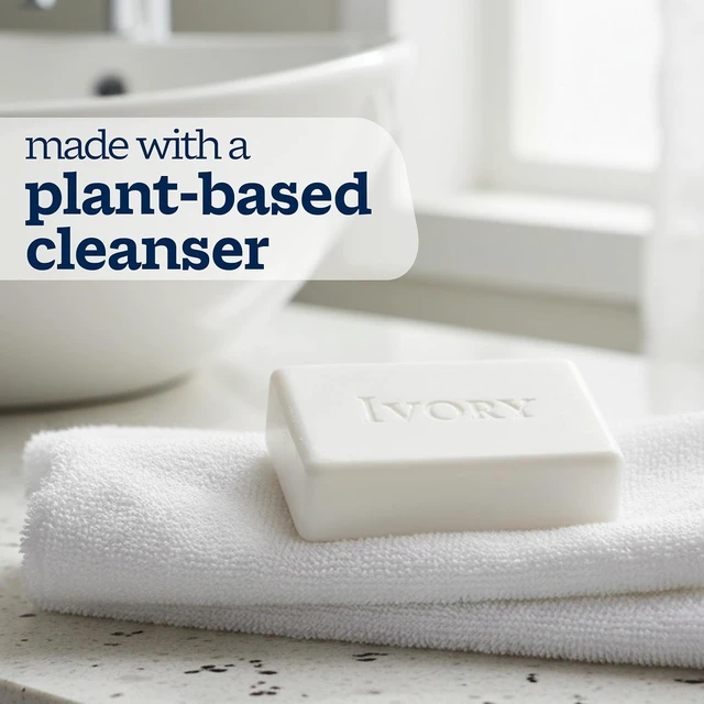 Alt view image 6 of 7 - Ivory Sensitive Bar Soap Designed for the Whole Family, 3.17 oz 3 Count