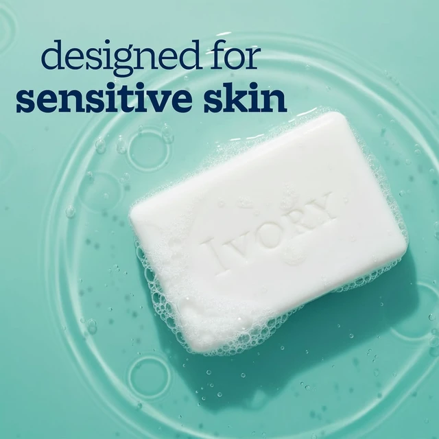 Alt view image 7 of 7 - Ivory Sensitive Bar Soap Designed for the Whole Family, 3.17 oz 3 Count