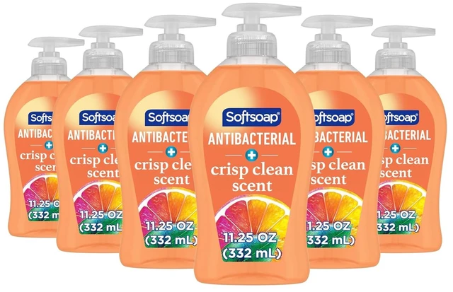Main image of Softsoap Antibacterial Liquid Hand Soap Pump, Crisp Clean - 11.25 fluid ounce