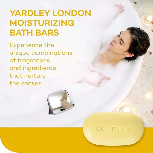 Alt view image 2 of 6 - Yardley London Lemon Verbena Naturally Moisturizing Bath Bar, 4.25 ounce