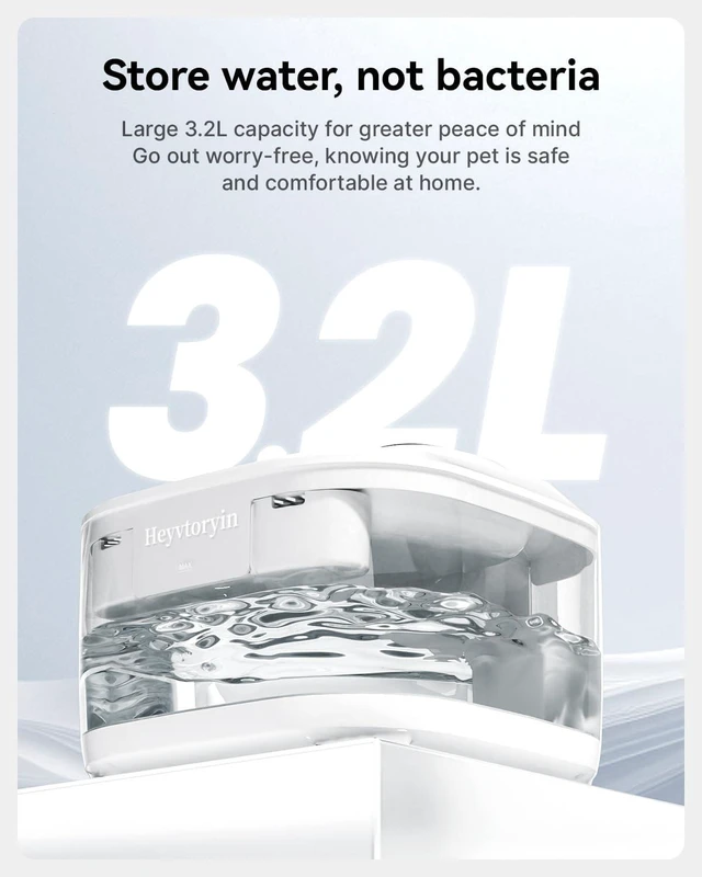Alt view image 2 of 6 - Cat Water Fountain Stainless Steel Tray, Cat Fountain Indoor