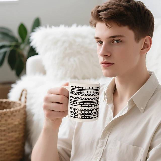 Alt view image 7 of 7 - Birthday Gifts for WomenFunny Gag Gifts for Men, Hidden Message Ceramic Coffee Mug, White Elephant Gifts, Unique Office Prank Gag Gifts for Coworkers Coffee Lover