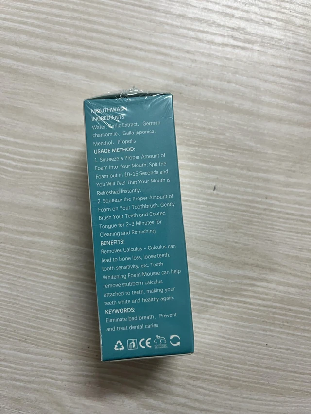 Alt view image 6 of 7 - 3Pcs Teeth Mouthwash Toothpaste Foam,Stain Removal Teeth Whitening,Oral Care,Fresh Breath Deep Cleaning.