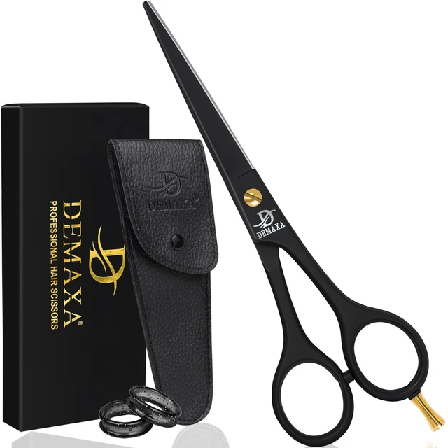 Main image of Professional Hair Scissors 6.5 Inch - Premium High Carbon Stainless Steel Barber Salon Hair Shears for Haircut Scissors - Ergonomic Design Super-Sharp Hair cutting Shears Blades