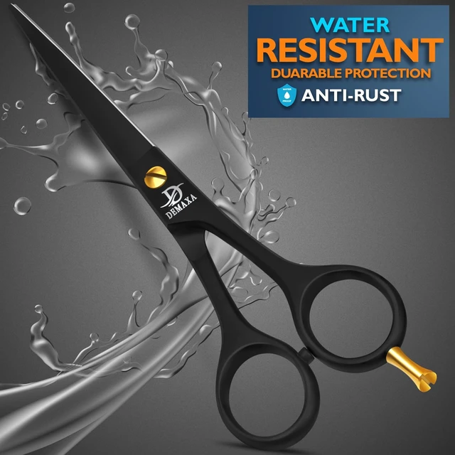 Alt view image 3 of 7 - Professional Hair Scissors 6.5 Inch - Premium High Carbon Stainless Steel Barber Salon Hair Shears for Haircut Scissors - Ergonomic Design Super-Sharp Hair cutting Shears Blades