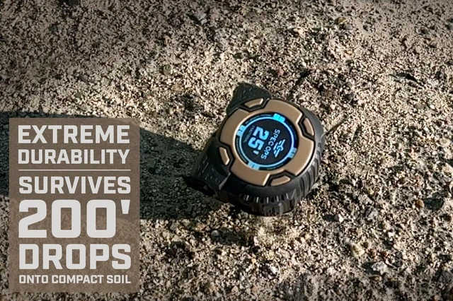 Alt view image 3 of 7 - Elite Heavy Duty Tape Measure, 25 Ft Fractional 1 1/4 inch double sided blade with 12 foot standout, MIL-X nylon coating resists abrasion, survives 200 foot drops