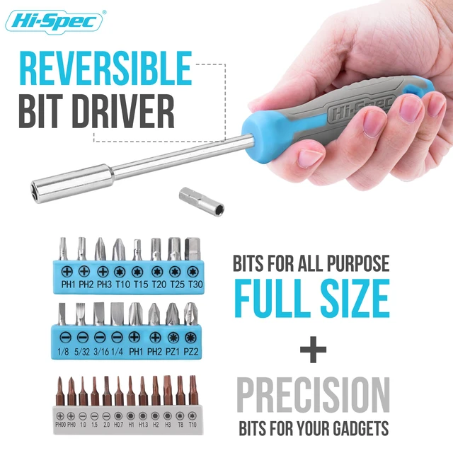 Alt view image 3 of 7 - Household Starter Tool Set with Carry Toolbox for Dorms, Blue 38pc, socket and wrench coverage, roadside fixes, organized box, garage maintenance help, bike and vehicle tasks, quick setup