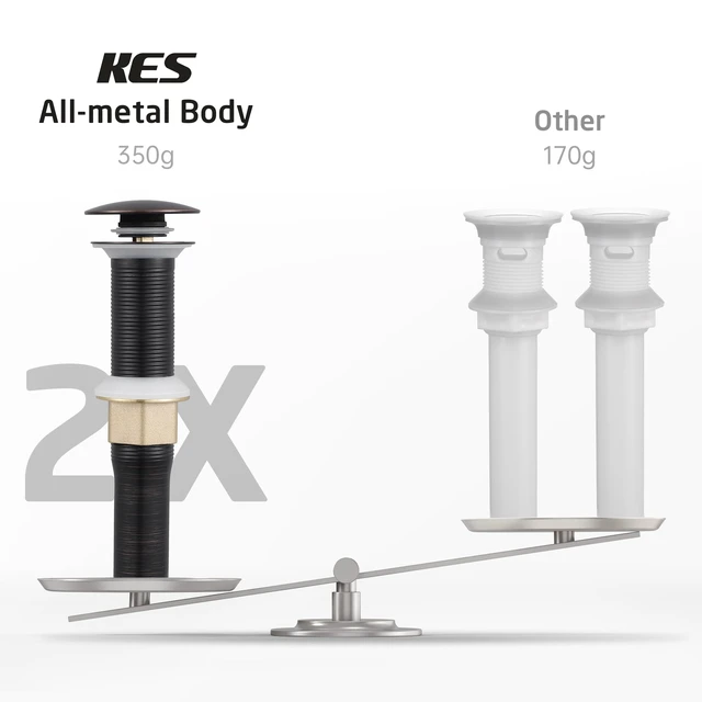 Alt view image 3 of 7 - Bathroom Sink Drain with Strainer Basket Hair Catcher Anti Clog Pop Up Drain Stopper Vanity Vessel Sink without Overflow, Oil Rubbed Bronze S2013D-ORB