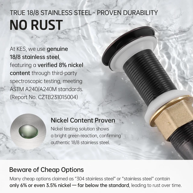 Alt view image 4 of 7 - Bathroom Sink Drain with Strainer Basket Hair Catcher Anti Clog Pop Up Drain Stopper Vanity Vessel Sink without Overflow, Oil Rubbed Bronze S2013D-ORB