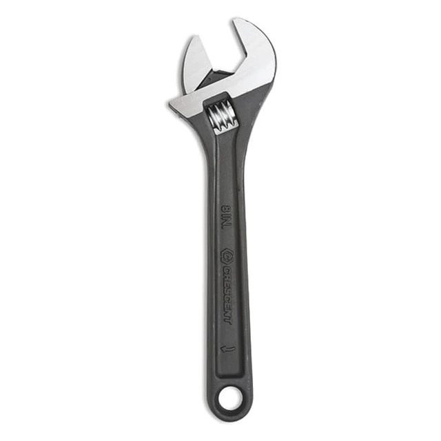 Main image of WRENCH 8'ADJ CARD CRESNT Hand Tool for Garage and Home Improvement, Grip Wrench for Shower Head - Hand Tools