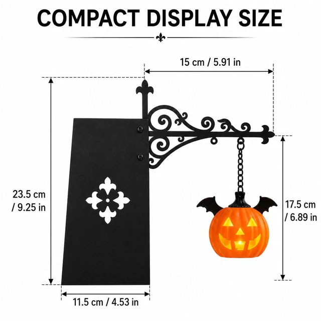 Alt view image 5 of 5 - Library Lantern Mini Bookshelf Lamp, Pumpkin Hanging LED Book Shelf Lights with Vintage Bookend-Style Base,Warm Decorative for Home,Study and Reading Corner,Enchanting Gift for Literary Lovers(3 PCS)