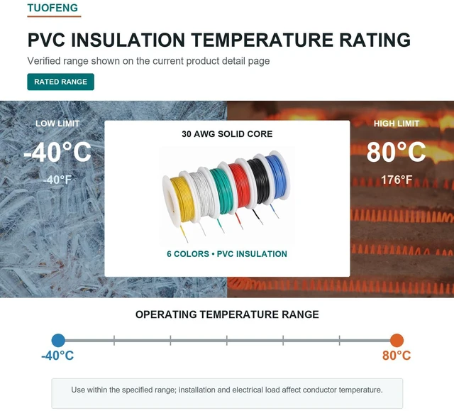 Alt view image 4 of 7 - 26 AWG Solid Tinned Copper Wire Kit, 6 Colors, 33 ft Each