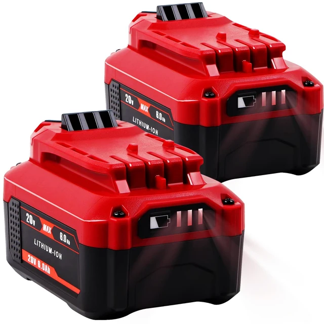 Main image of Upgrade 2Pack 6.0Ah 20V Replacement Battery for V20 Craftsman 20V Battery MAX CMCB204 CMCB202 CMCB201 CMCD700C1 CMCS500B (All of V20 Cordless Tool Series) High Capacity