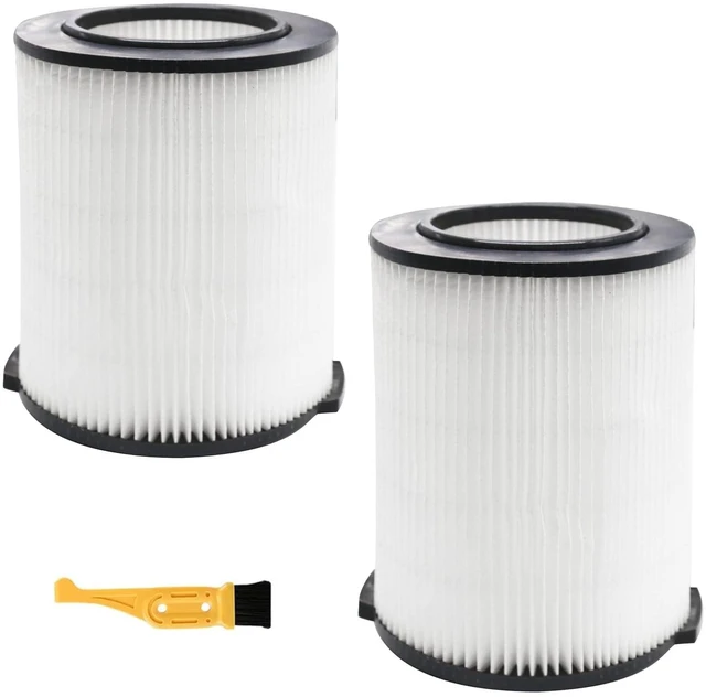 Main image of VF4000 Replacement Filters for Ridgid Shop Vac 72947 Wet/Dry Vacs 2-Pack VF4000 Standard Filter for Ridgid 5-20 Gallon WD5500 WD0671 RV2400A RV2600B Vacuum, for Husky 6-9 Gallon Vacs