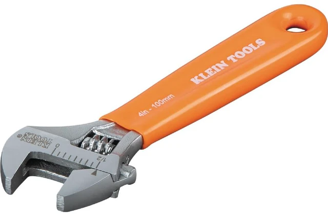 Alt view image 2 of 7 - Extra-Capacity Adjustable Wrench 4" (Pack of 2)