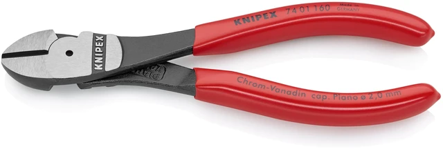 Alt view image 2 of 7 - 74 01 160 Tools - High Leverage Diagonal Cutters (7401160) High Leverage Diagonal Cutter - Heavy-Duty Chrome Vanadium Steel - Wire Cutters