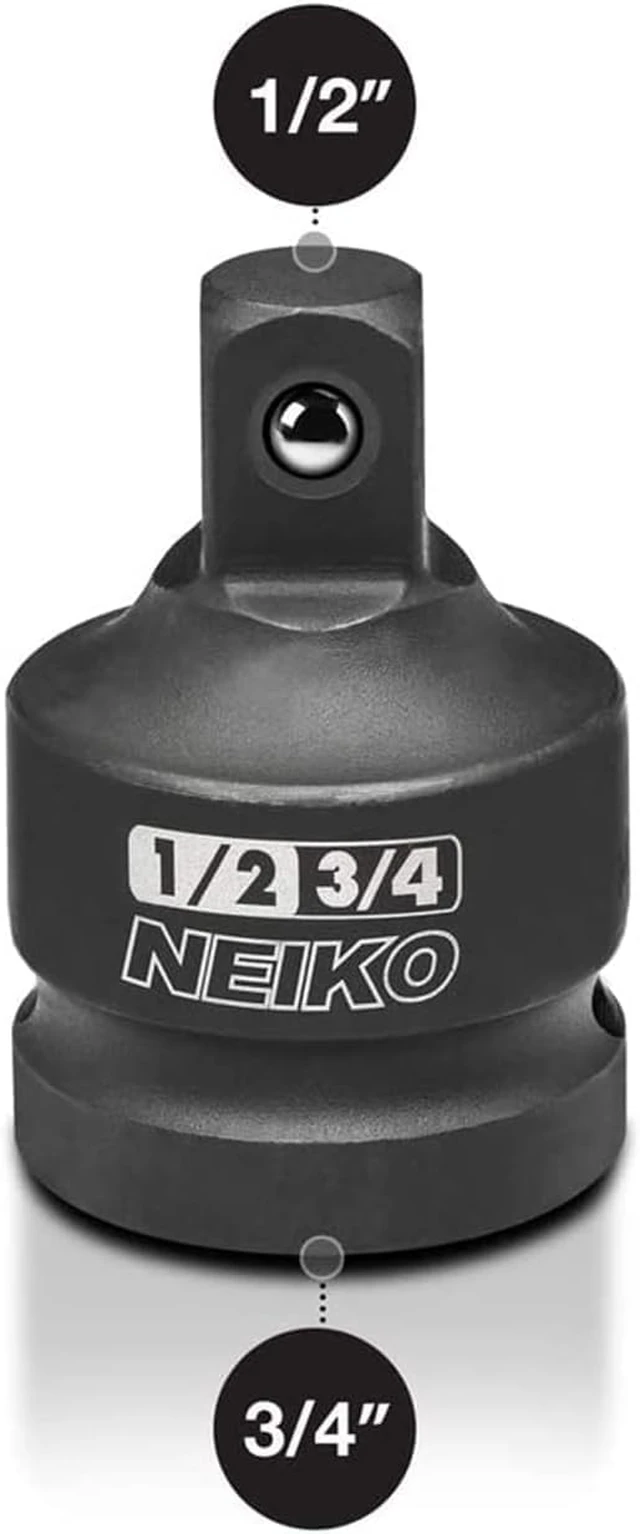 Alt view image 2 of 4 - 30237A 3/4" Female to 1/2" Male Impact Adapter | Socket Adapter Reducer | For Use with Impact Guns/Wrenches, Breaker Bars or Ratchets