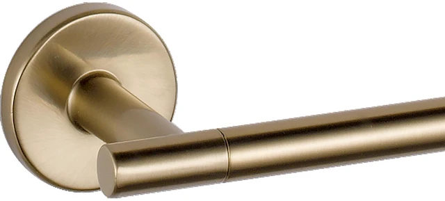 Alt view image 4 of 7 - Single Post Toilet Paper Holder | Champagne Bronze | Wall Mount | Trinsic Bathroom Accessories