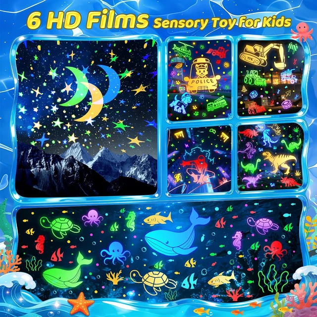 Alt view image 4 of 7 - Star Projector Night Light for Kids, 6 Films & 15 Lullabies White Noise Sound Machine, Sensory Toys for Boys Toddlers, 360 Rotation Remote Timer Dino Egg Lights for 1-9 Boy Birthday Gifts