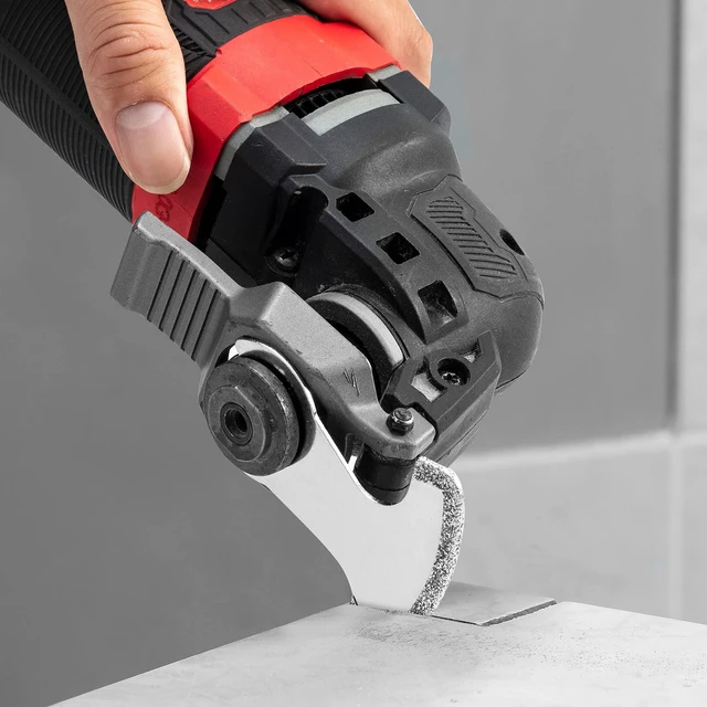 Alt view image 7 of 7 - Diamond Oscillating Saw Blades for Grout and Mortar, 3-Pack 0.09-Inch Kerf, Segmented Swing Design, Flat Side for Corners, Up to 5x Life, Remove Grout, Mortar and Plaster