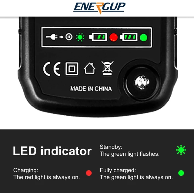 Alt view image 5 of 7 - 20Volt Compatible with Worx 20V Battery and Charger Kit Replace for Worx 20Volt WA3520 WA3525 WA3575 WG151s WG251s WG540s WG545s WG890 WG891, with Charger (Replacement, Not OEM)
