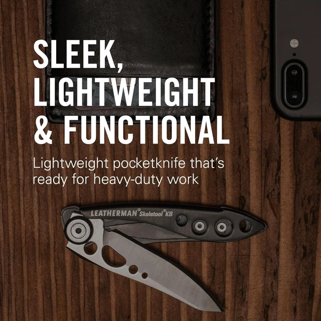 Alt view image 3 of 7 - Skeletool KBX Pocket Multitool with Knife and Bottle Opener, OD Green