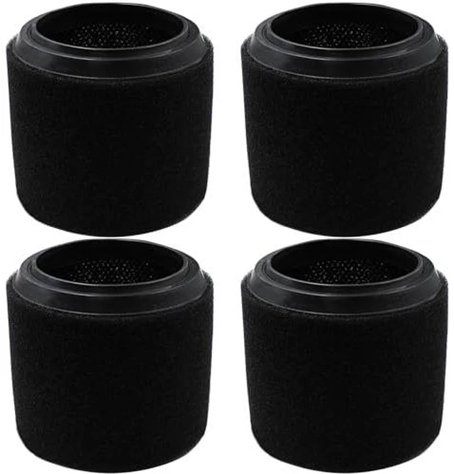 Alt view image 7 of 7 - VF3700 Replacement Filter for Ridgid Shop Vac 4 Gallon, Wet Foam Filters 4-Pack Wet Pick Up Filter for Workshop Shop Vacuum Wet Application Foam Filters 3/4/4.5 Gal Rigid Portable Vacuums