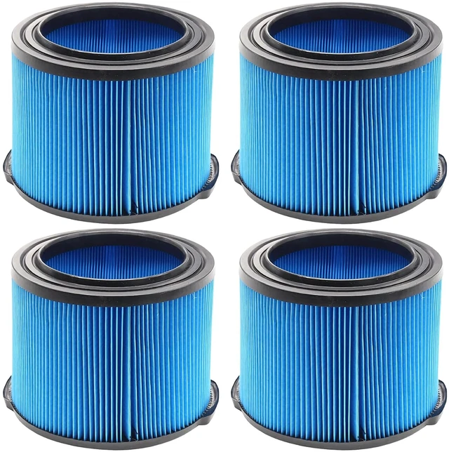 Main image of 4 Pack VF3500 Replacement Filter for Ridgid 3-4.5 Gallon Wet Dry Vacs Compatible with 3-4.5 Gallon Wet Dry Vacuum Cleaner, Fits WD4050, WD3050, WD4080, WD4522, 4000RV, 4500RV, 3-Layer Filter
