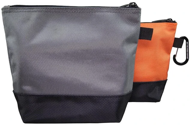 Alt view image 6 of 7 - 80056 Tool Bag Storage Kit, 1680d Stand-Up and Canvas Zipper Pouches, Assorted Colors, 6-Piece