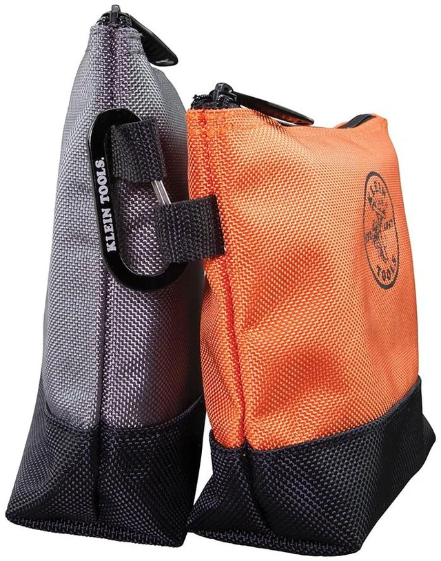 Alt view image 7 of 7 - 80056 Tool Bag Storage Kit, 1680d Stand-Up and Canvas Zipper Pouches, Assorted Colors, 6-Piece