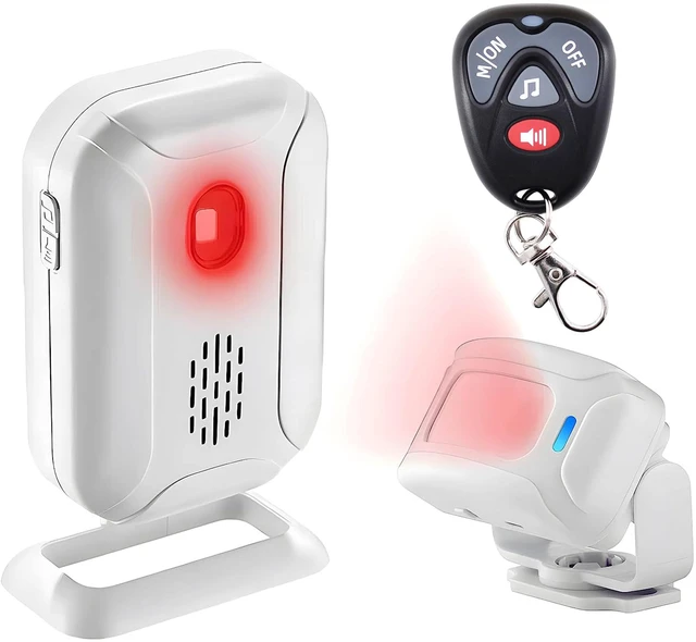 Main image of Door Sensor Chime, Motion Sensor Door Bells Chimes for Business Doorbell Chime Motion Remote, Operating Range 918ft, 36Songs, 4Volume Levels, 5Modes, 1Receiver 1Motion Sensor 1Remote