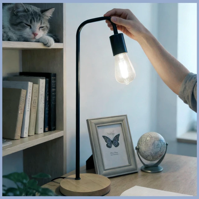 Alt view image 2 of 7 - 20Pack Shatterproof LED Edison Light Bulb 60W Equivalent, Dimmable ST58/19 6W Edison Bulbs Daylight 5000K, E26 Base, 800LM, 80+ CRI, Lightweight decorative Bulb for Home Kitchen Cafe Farmhouse