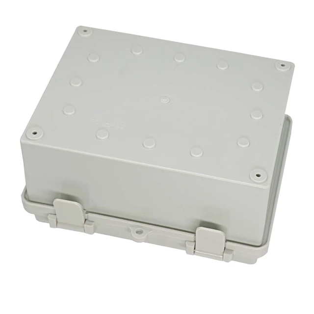 Alt view image 3 of 7 - 2pcs Junction Box ABS Plastic Dustproof Waterproof IP65 Electrical Boxes Hinged Shell Outdoor Universal Project Enclosure 8.7 x 6.7 x 4.3 inch (220x170x110 mm)
