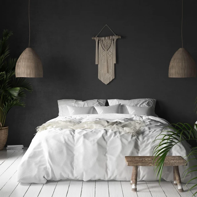 Alt view image 5 of 7 - Black Contact Paper Peel and Stick Wallpaper for Cabinets 15.7"x236" Self-Adhesive and Removable Decorative Textured Contact Paper for Countertops,Shelve Wall Paper Easy to Clean