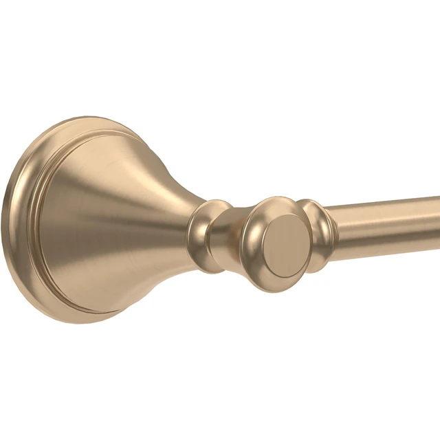 Alt view image 4 of 7 - Single Post Toilet Paper Holder | Champagne Bronze | Wall Mount | Cassidy Bathroom Accessories