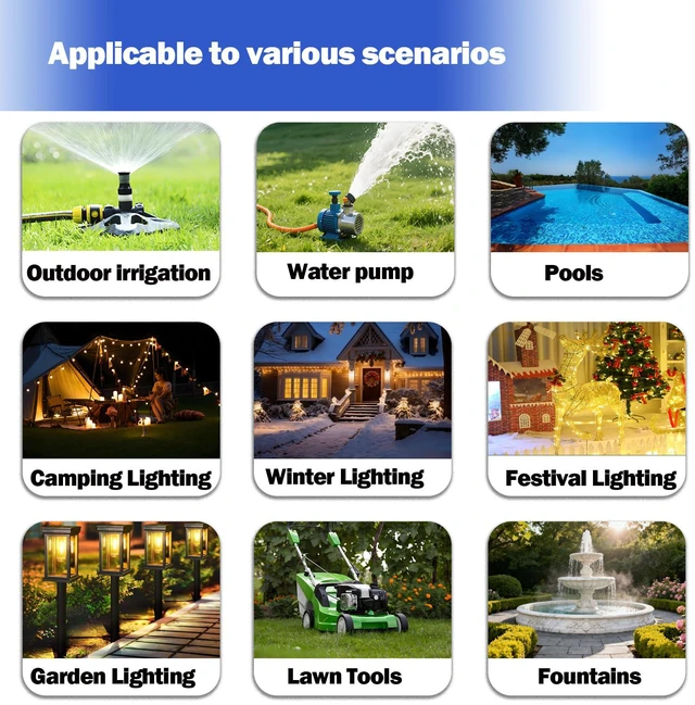Alt view image 7 of 7 - Small Outdoor Electrical Box,IP54 Waterproof Extension Cord Cover 7.3*5.1*1.6 inch Weatherproof Connection Box w/4 Cable Entry Protect for Plug,Connector,Festive Light (2 PCS, Black)