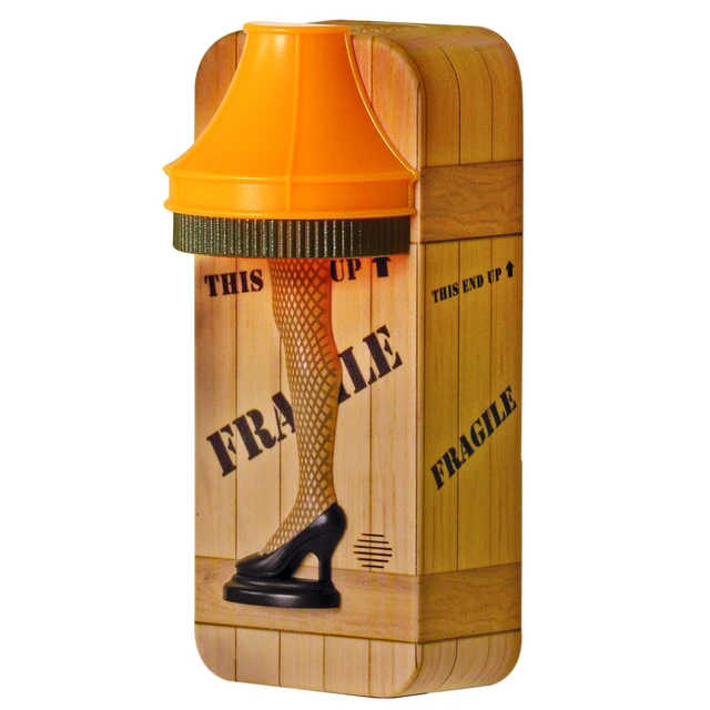 Alt view image 3 of 4 - A Christmas Story Nightlight Leg Lamp, Says Movie Quotes, Wireless Sound Activated On/Off Light Switch, Clap Detection, Perfect for Kitchen/Bedroom/TV/Appliances, 120 V Wall Plug, Smart Home