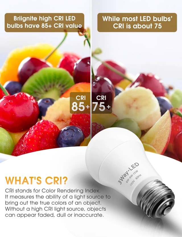 Alt view image 7 of 7 - 3 Way LED Light Bulbs 4 Pack Soft White 3000K 50/100/150 Watt A19 3 Way Light Bulbs, Three Way Light Bulbs, E26 Base 3-Way Light for Indoor Light Bulb for Reading