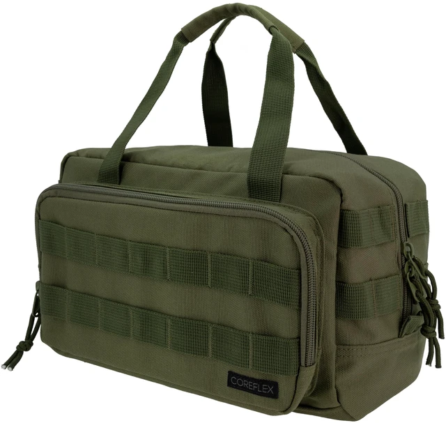 Main image of 12-Inch Heavy Duty Tool Bag,Tactical,Gear,Range, EDC, Tool Bag for cars, Multi-Purpose Work Bag for Mechanics, Electrician, Carpenters, Builders, Plumbers (Olive Green)