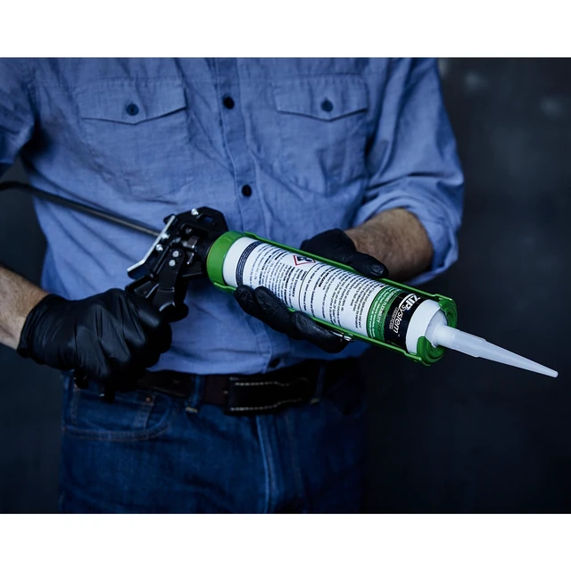 Alt view image 5 of 5 - Liquid Flashing, Fluid-Applied STP Sealant, 10.3 oz Cartridge Fluid-Applied STP Polymer Sealant, Professional-Grade, Weather Protection for Hard-to-Flash Surfaces, Windows & Doors