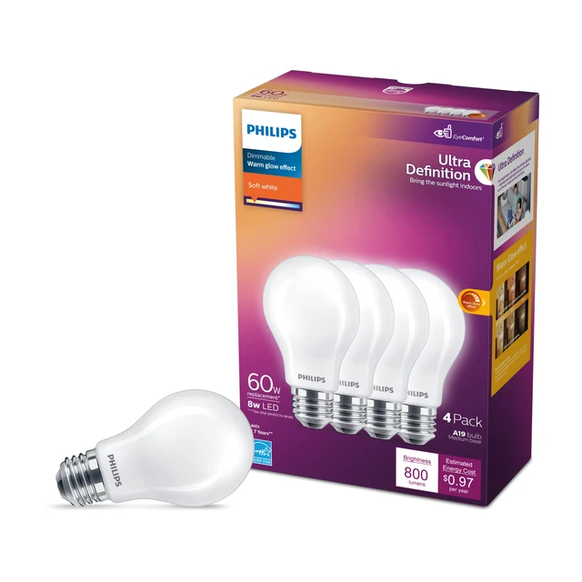 Alt view image 4 of 6 - LED Light Bulbs Bundle with Dimmable BR30 Flood Lights (6-Pack) and Flicker-Free Frosted A19 Bulbs (4-Pack)